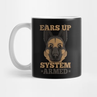 German Shepherd Tshirt I Schäferhund dog Mug